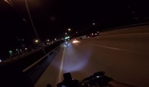 Un chauffard ivre renverse 2 motards et prend la fuite