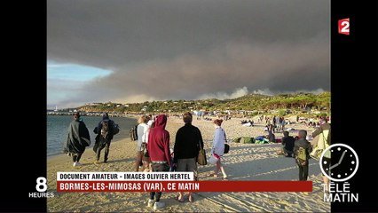 Incendie Dans Le Var 10 000 Personnes Evacuees A Bormes Les Mimosas