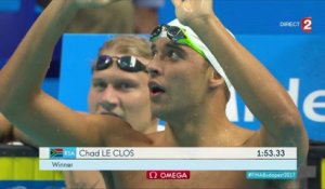 Chad le Clos trop fort pour Laszlo Cseh en finale du 200 m papillon