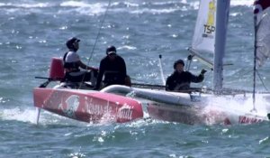 Voile - Tour de France : Trésors de Tahiti y croit encore