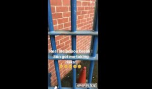 Il s'évade de prison et poste tout sur sa story Snapchat