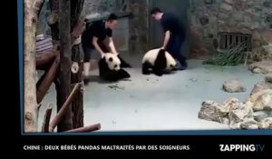 Chine Pressee Elle Fait Tomber Son Bebe Par Terre Video Sur Orange Videos