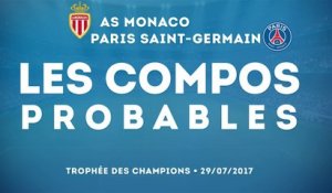Monaco-PSG : les compos probables