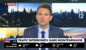 SNCF : le trafic des trains totalement interrompu à la gare Montparnasse