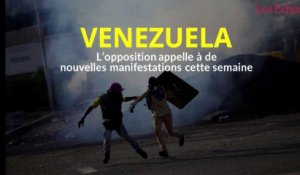 Venezuela : l’opposition appelle à de nouvelles manifestations cette semaine