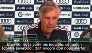Bayern - Ancelotti est "inquiet" avant d'affronter Dortmund
