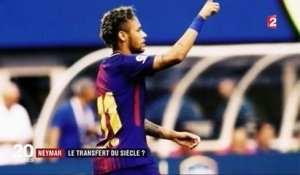 Football : Neymar proche du Paris Saint-Germain