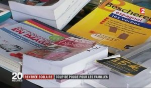 Rentrée scolaire : un coup de pouce pour les familles