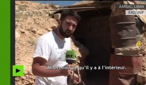RT pénètre dans le QG des militants d'Al-Nosra au Liban, creusé dans la montagne (EXCLUSIF)