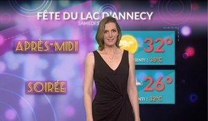 Fête du lac d'Annecy : météo estivale pour le feu d'artifice