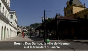 La ville natale de Neymar réagit au transfert qui se dessine