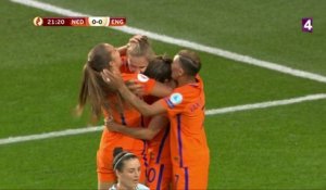 Euro 2017 : Miedema surprend l'Angleterre et fait exulter les Pays-Bas !