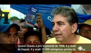 Téléjournal - Une opposition pour Chavez