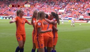 Euro 2017 : La contre attaque éclair des Pays-Bas pour égaliser !