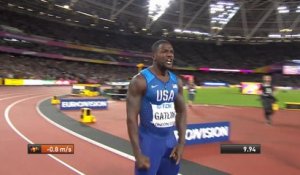 Mondiaux 2017 - Bolt termine en bronze