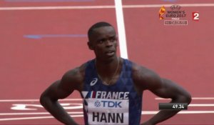 Mondiaux d'athlétisme : Kasse Hann remporte sa série !