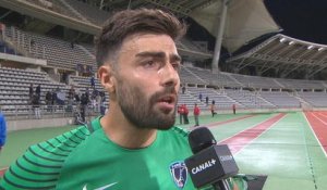 La réaction du héros Demarconnay, gardien du Paris FC - 1er tour de Coupe de la Ligue