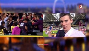 Regardez l'interview déjantée et surréaliste hier soir de Pierre-Antoine Bosse,  champion du monde du 800 m, en direct s