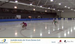 Championnats québécois d'été 2017 / Juvénile Dames - 14 ans Gr. 4