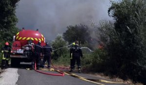 Incendie en Haute-Corse: 2.000 hectares partis en fumée