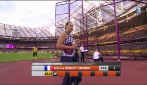 Mondiaux d'athlétisme : Robert-Michon frappe fort d'entrée