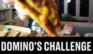 Il mange 12,000 calorie de Pizza Domino's - Domino's challenge