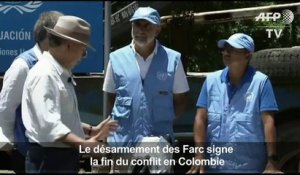 Le désarmement des Farc signe la fin du conflit en Colombie