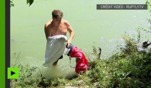 Munich : cet Allemand se rend au travail… à la nage