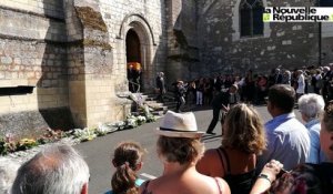 VIDEO. Obsèques de Gonzague Saint Bris à Amboise