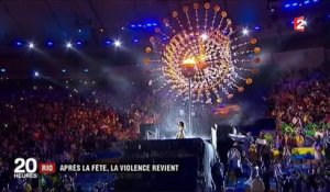 Rio : un an après les JO, la violence revient