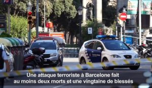 Barcelone: périmètre de sécurité autour de Las Ramblas