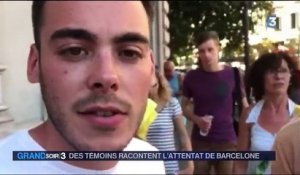 Attentat de Barcelone : des témoignages glaçants
