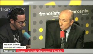 "Nous avons renforcé la vigilance" aux frontières - Gérard Collomb