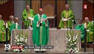 Barcelone : une messe pour les victimes