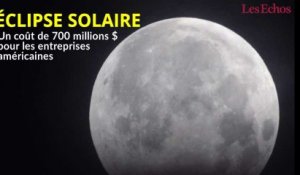 L'éclipse solaire pourrait coûter 700 millions de dollars aux entreprises américaines