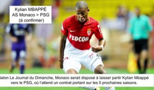 JT du Mercato (21/08/17) : Nasri à Antalyaspor, Mbappé vers PSG, Seri à Barcelone...