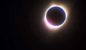 Eclipse totale de soleil filmée aux Etats Unis !