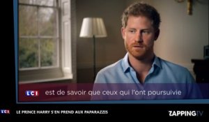 Mort de Lady Diana : Le prince Harry dézingue les paparazzis (vidéo)