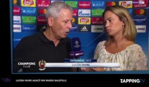 OGC Nice : Mario Balotelli se fait dézinguer par son entraîneur Lucien Favre (vidéo)