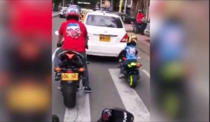 Tel père tel fils... Motard comme papa