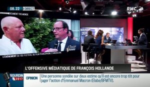 Président Magnien ! : Quand on parle de l'offensive médiatique de François Hollande ! - 24/08