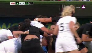 Coupe du Monde de rugby (F) : Impressionnant Haka des Néo-Zélandaises