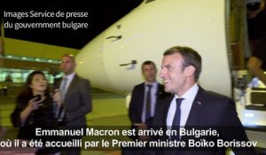 Emmanuel Macron en Bulgarie, dernière étape de sa tournée
