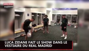 Zinedine Zidane : Son fils Luca fait le show dans le vestiaire du Real Madrid (Vidéo)