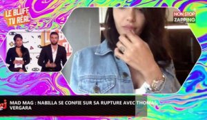 Nabilla en couple avec Thomas Vergara, elle se confie sur leur séparation dans le Mad Mag (Vidéo)