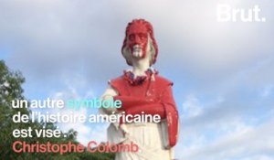 États-Unis : des statues de Christophe Colomb vandalisées