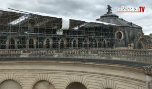 Chantilly : travaux de restauration aux Grandes Écuries