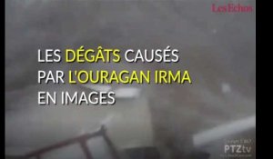 Premières images des dégâts causés par l'ouragan Irma