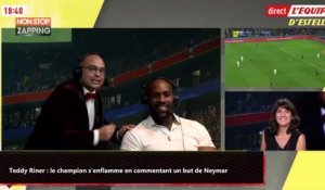 Teddy Riner : le champion s'enflamme en commentant un but de Neymar (Vidéo)