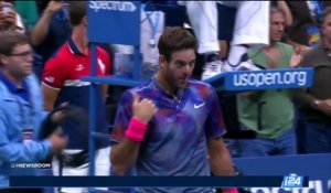 US Open : Federer terrassé par Del Potro